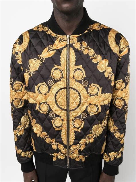 versace seidenmantel|Versace jacket.